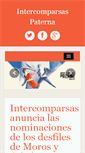 Mobile Screenshot of intercomparsas.org