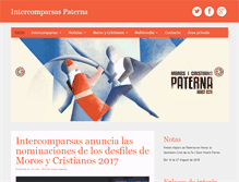 Tablet Screenshot of intercomparsas.org